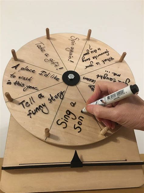 diy game spinner wheel.